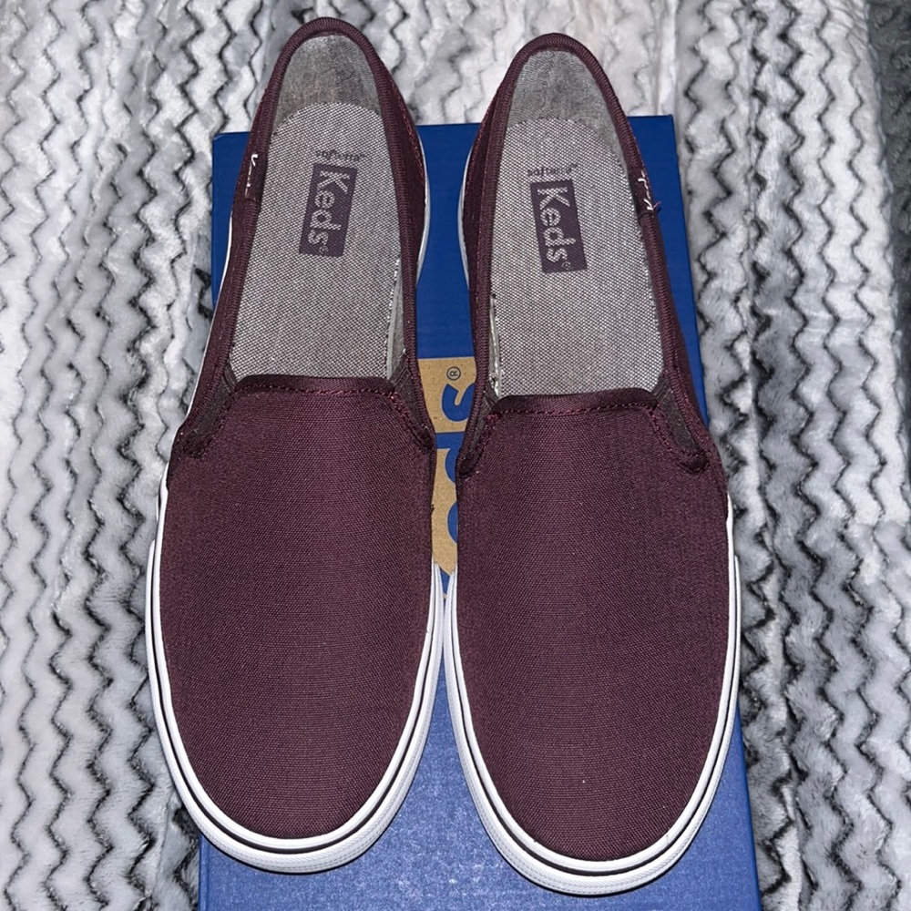 Burgundy Keds